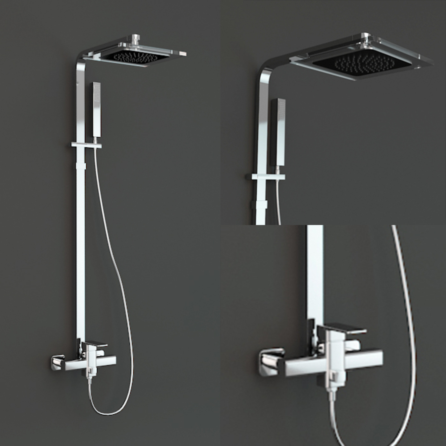 damixa slate shower set